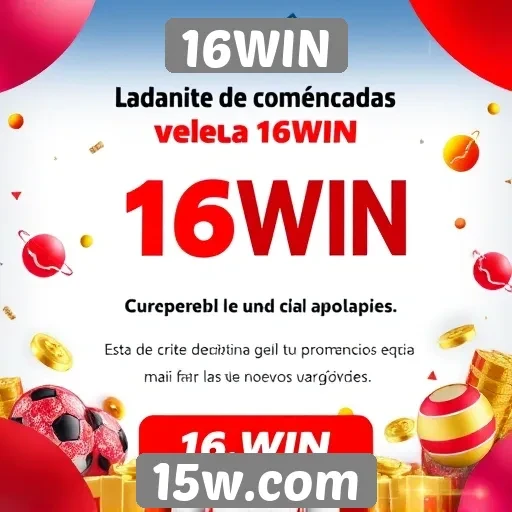 16WIN oferece promoções exclusivas para novos usuários