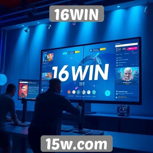 Análise da interface do usuário no site 16WIN